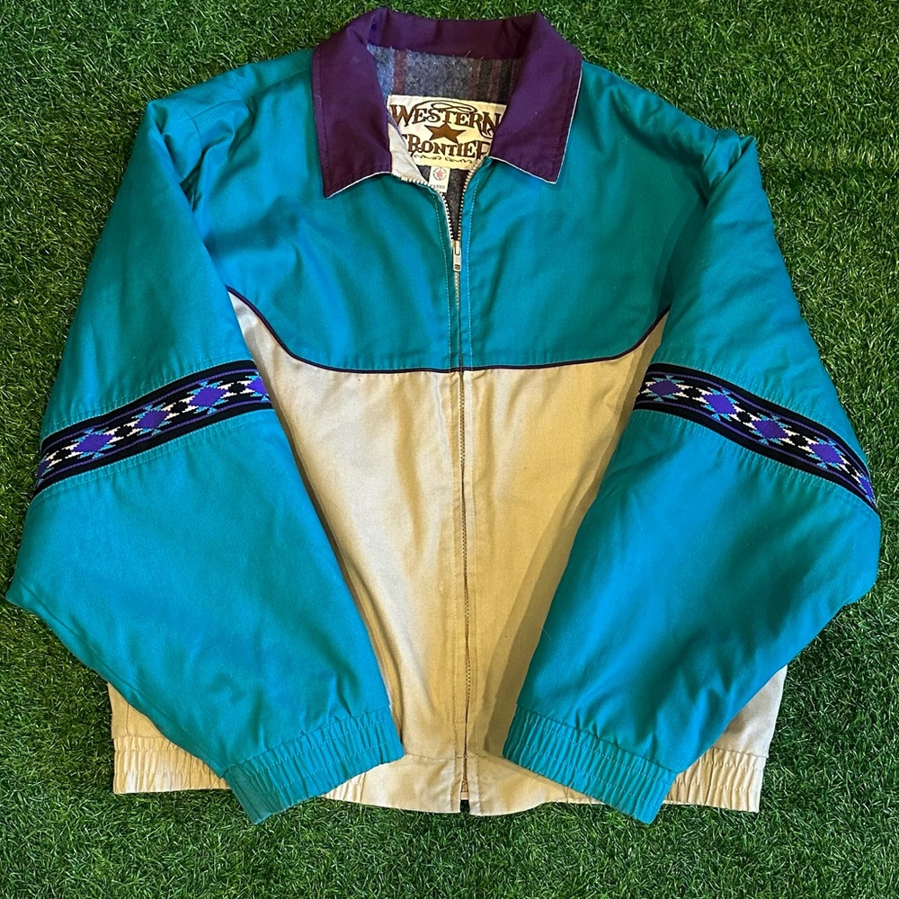Vintage two-tone Aztec Jacket